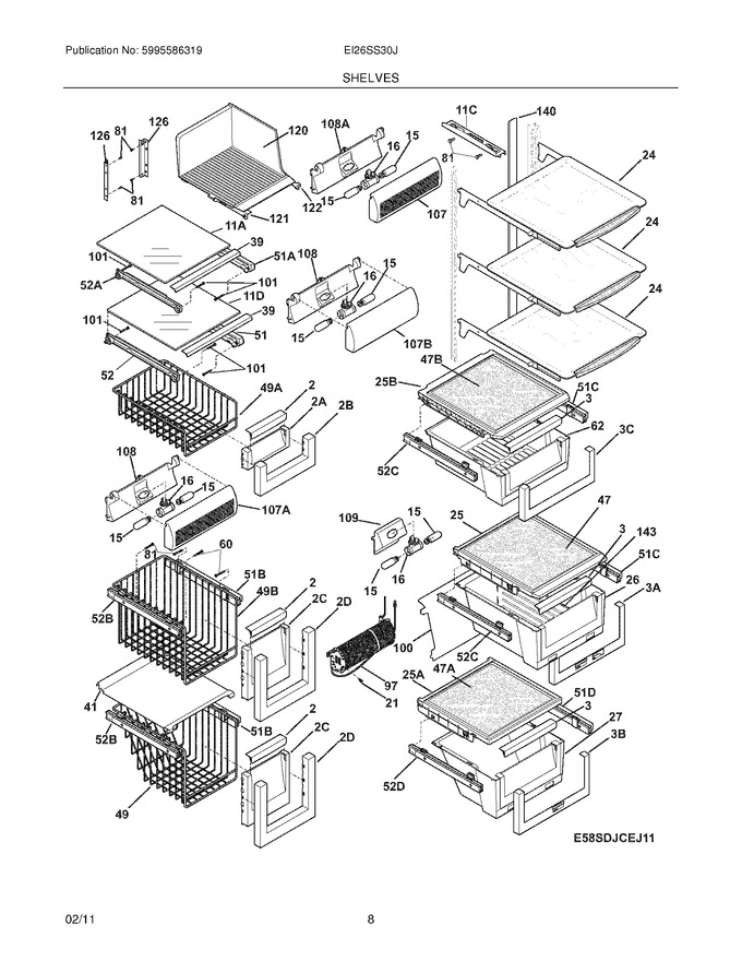 Diagram for EI26SS30JW0