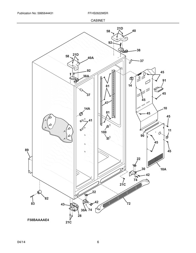 Diagram for FFHS2622MSR