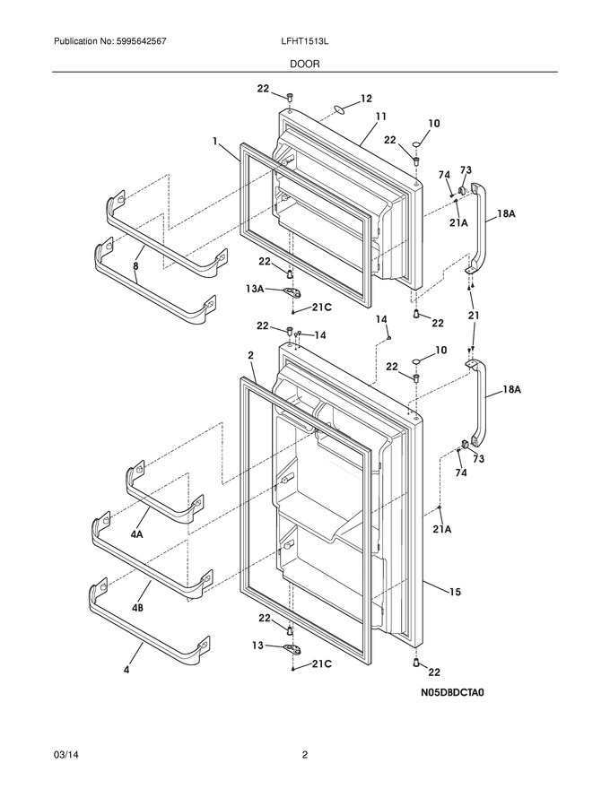 Diagram for LFHT1513LWE
