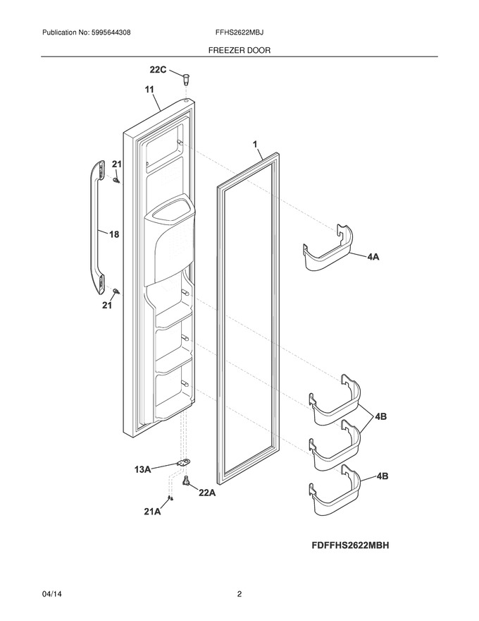 Diagram for FFHS2622MBJ