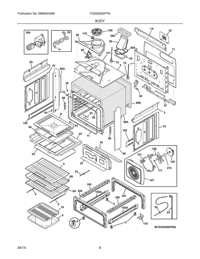 Diagram for FGGS3065PFB