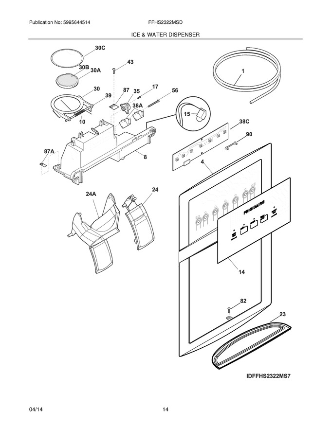Diagram for FFHS2322MSD