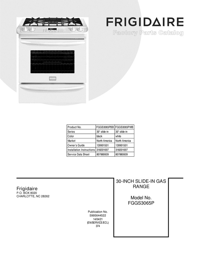 Diagram for FGGS3065PWB