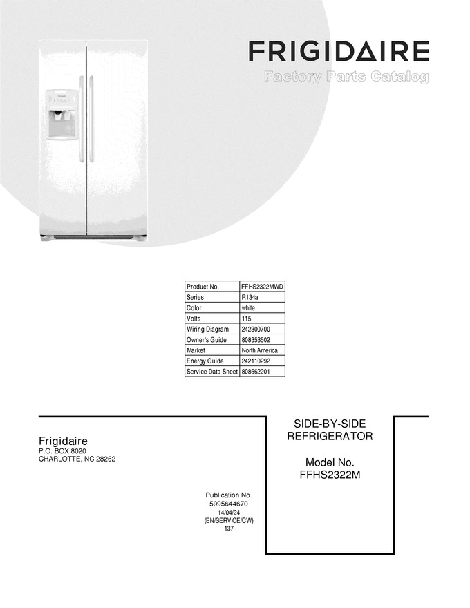 Diagram for FFHS2322MWD