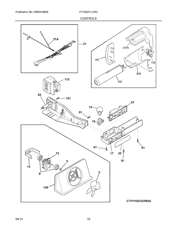 Diagram for FFHS2311LWD