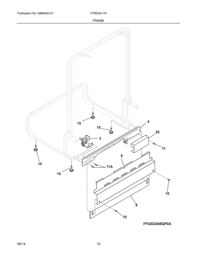 Diagram for FFBD2411NM2A