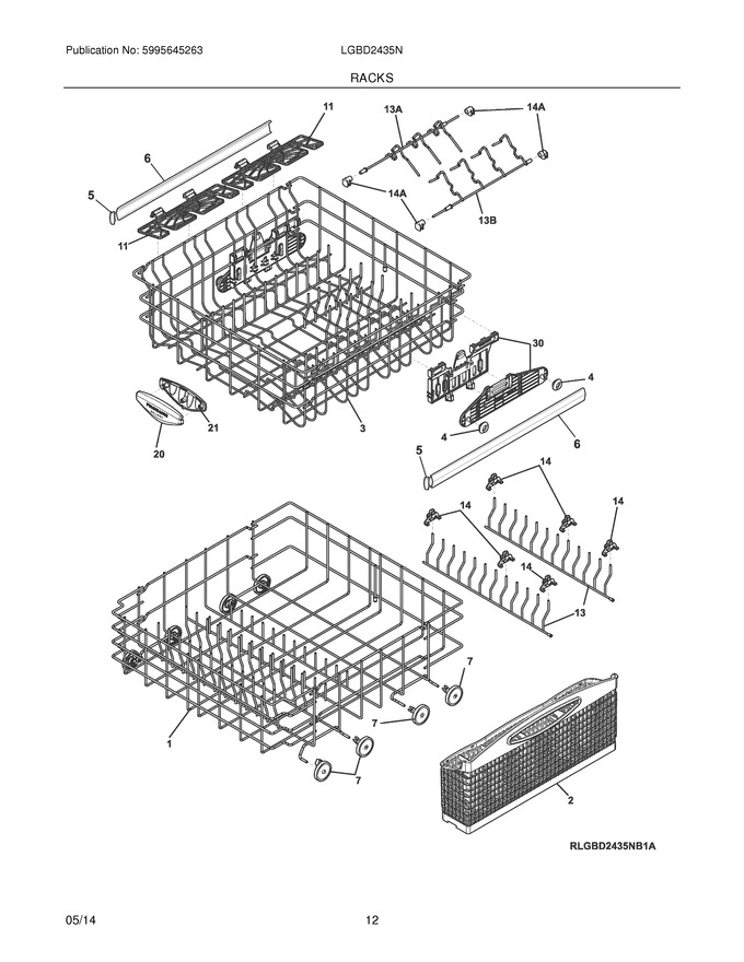 Diagram for LGBD2435NQ1A