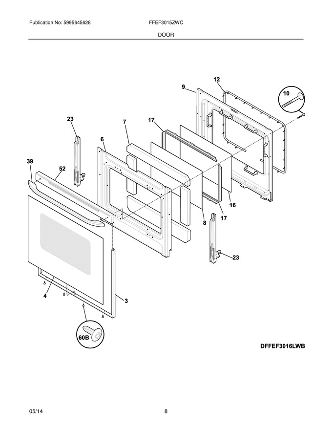 Diagram for FFEF3015ZWC