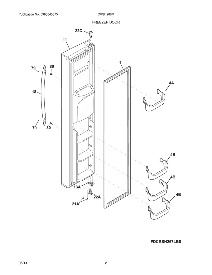 Diagram for CRSH268MWB
