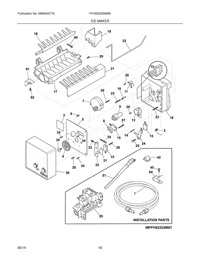 Diagram for FFHS2322MWB