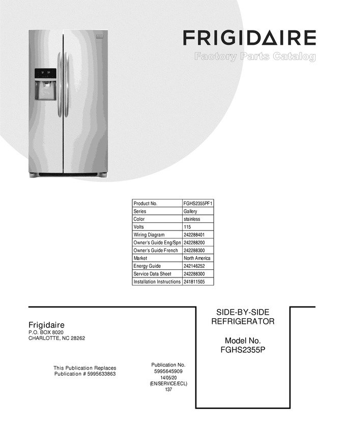 Diagram for FGHS2355PF1