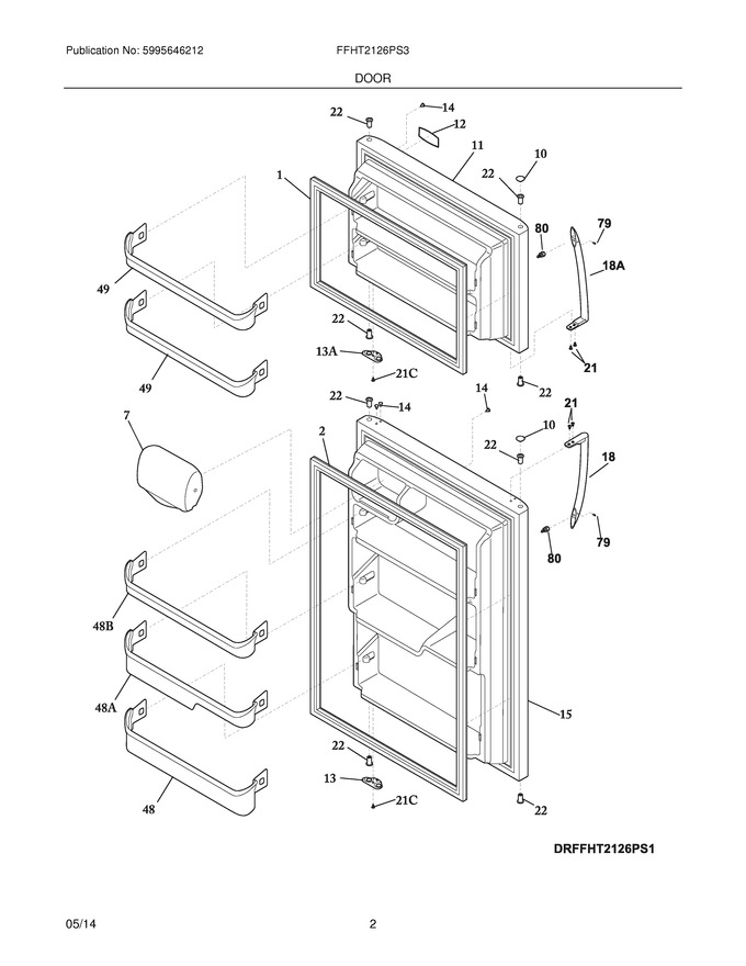 Diagram for FFHT2126PS3