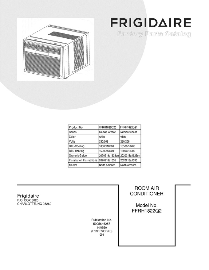 Diagram for FFRH1822Q21