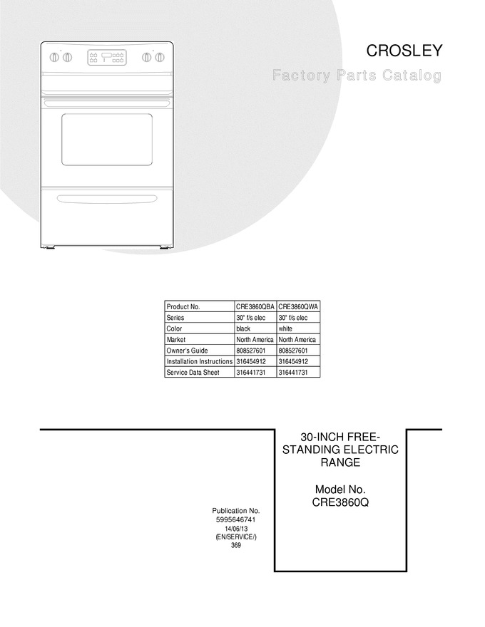 Diagram for CRE3860QWA