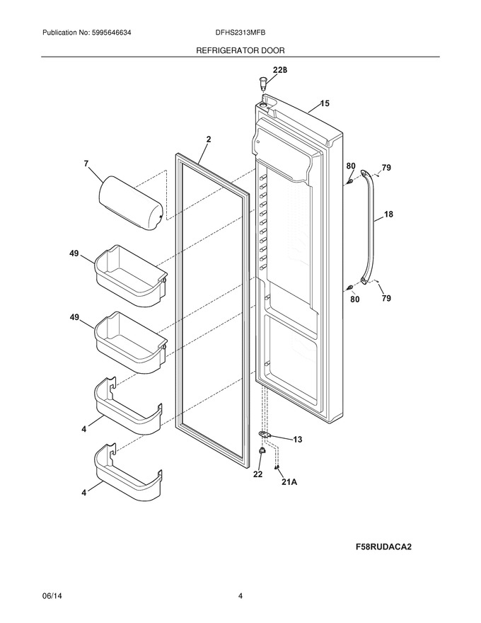 Diagram for DFHS2313MFB