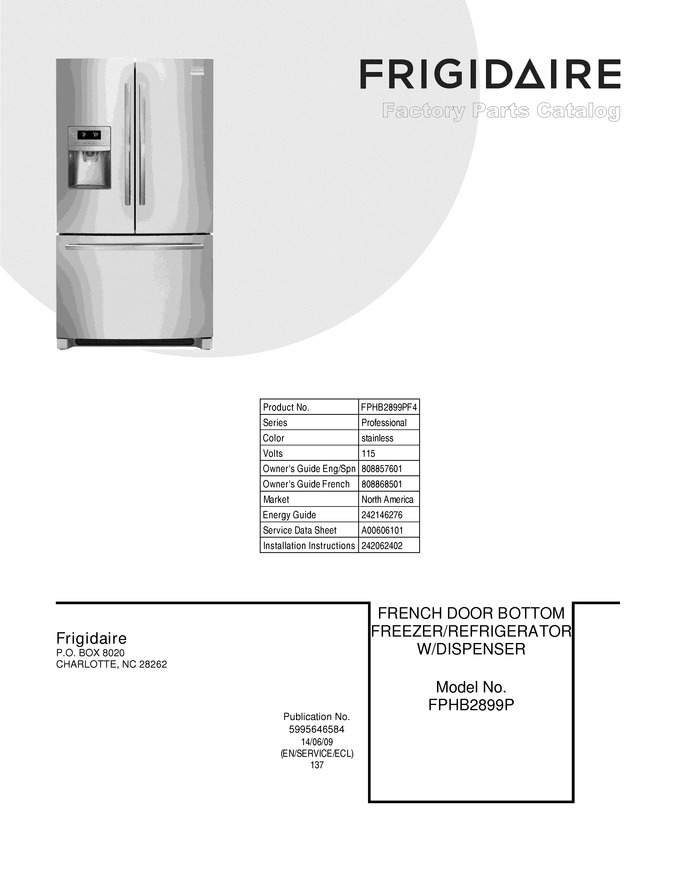 Diagram for FPHB2899PF4