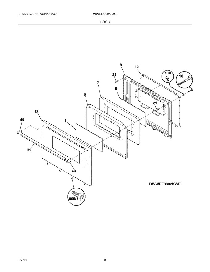 Diagram for WWEF3002KWE