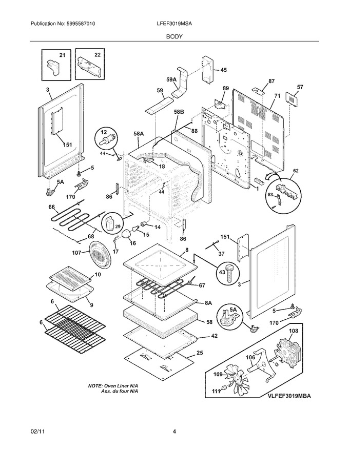 Diagram for LFEF3019MSA