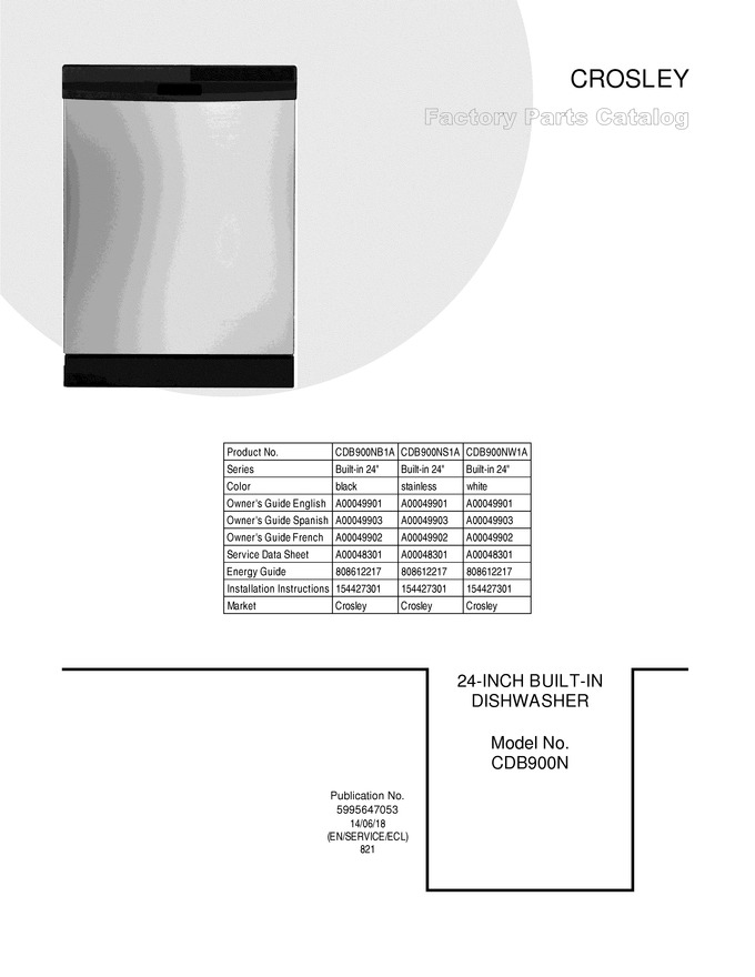 Diagram for CDB900NB1A