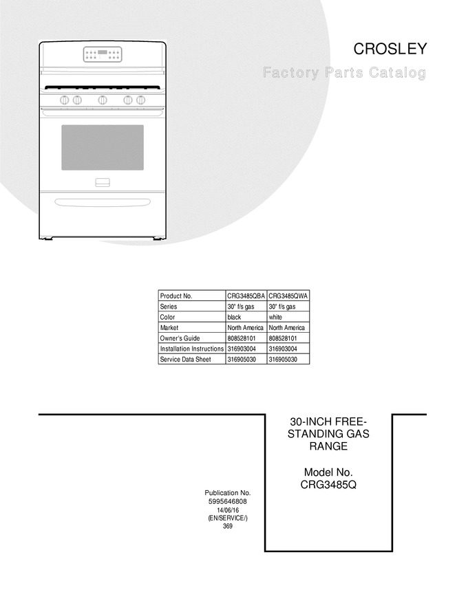 Diagram for CRG3485QBA