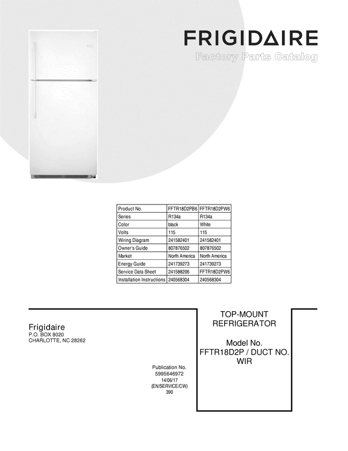 Diagram for FFTR18D2PW6
