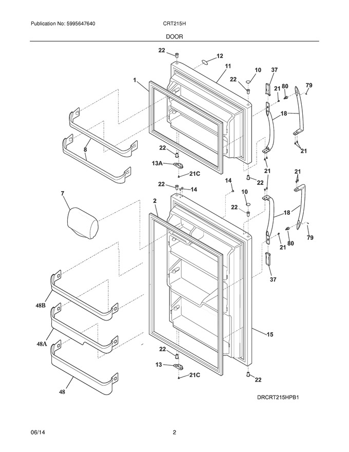 Diagram for CRT215HPS1