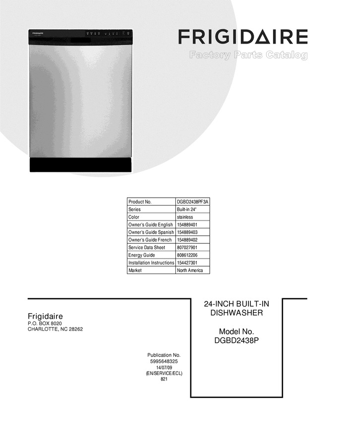 Diagram for DGBD2438PF3A