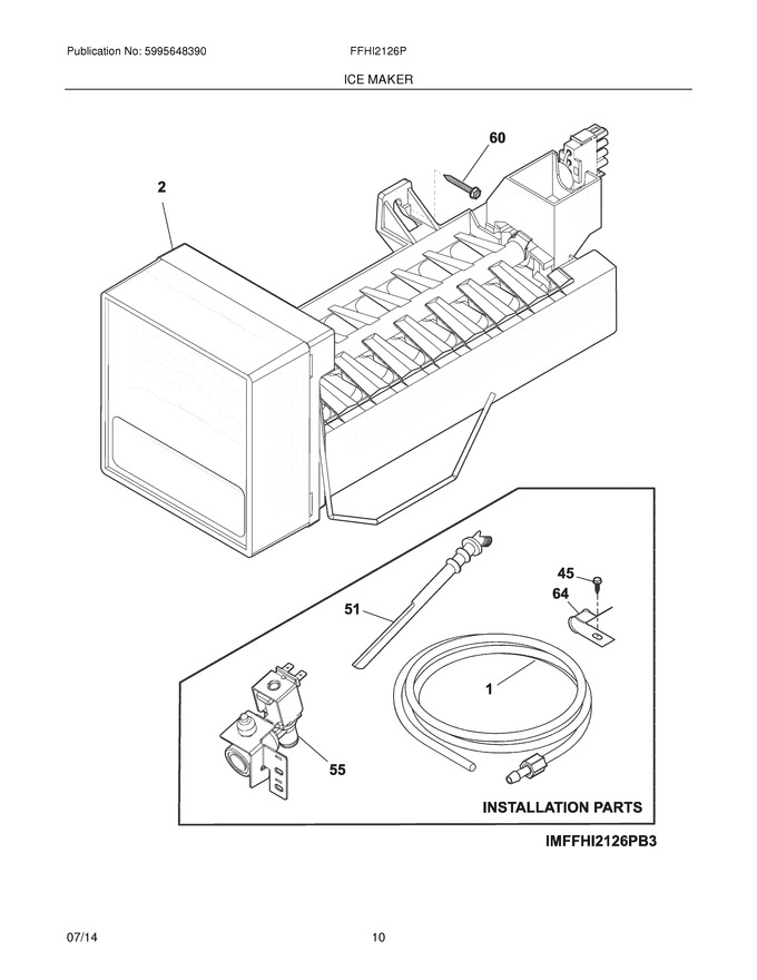 Diagram for FFHI2126PW4