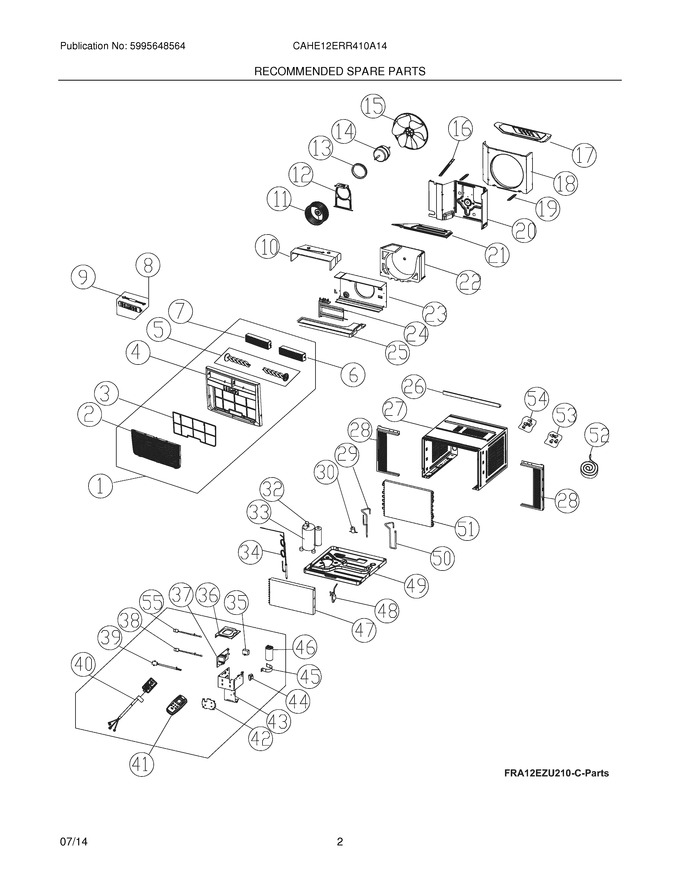 Diagram for CAHE12ERR410A14