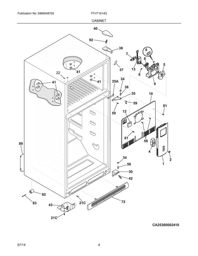 Diagram for FFHT1614QQ0
