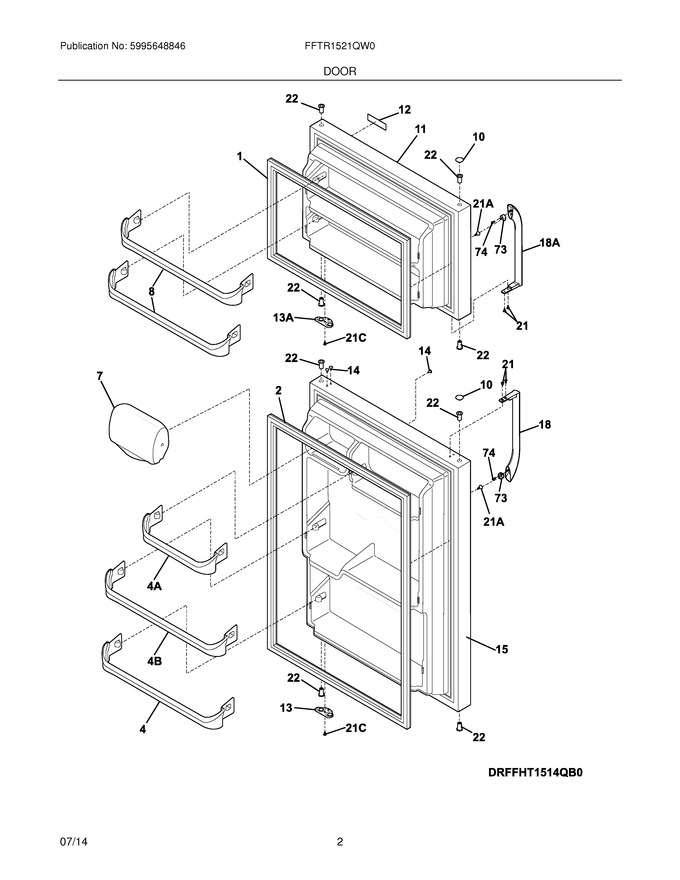 Diagram for FFTR1521QW0