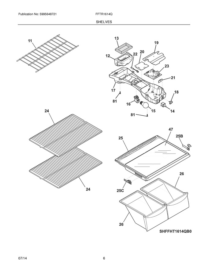 Diagram for FFTR1614QB0