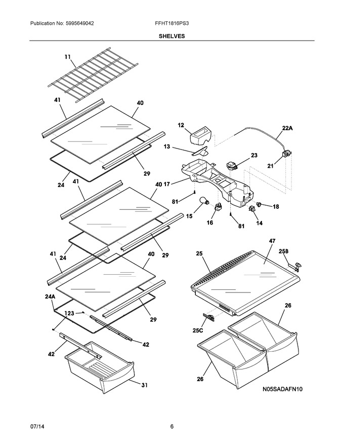 Diagram for FFHT1816PS3