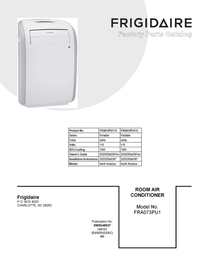 Diagram for FRA073PU115