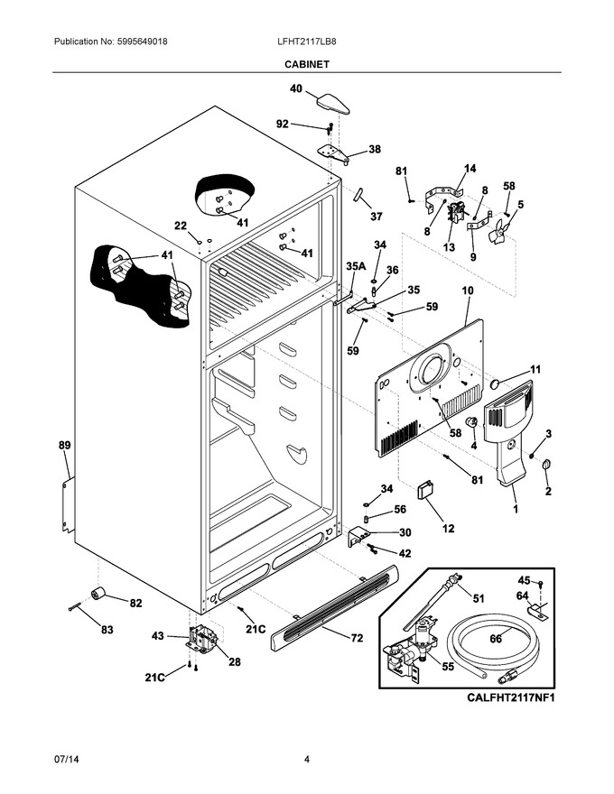 Diagram for LFHT2117LB8
