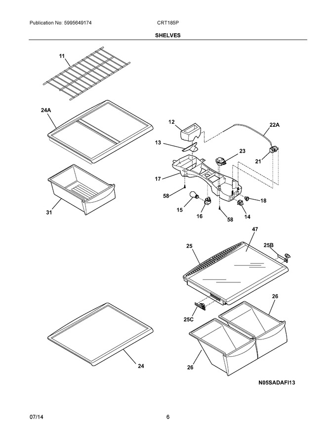 Diagram for CRT185PW5