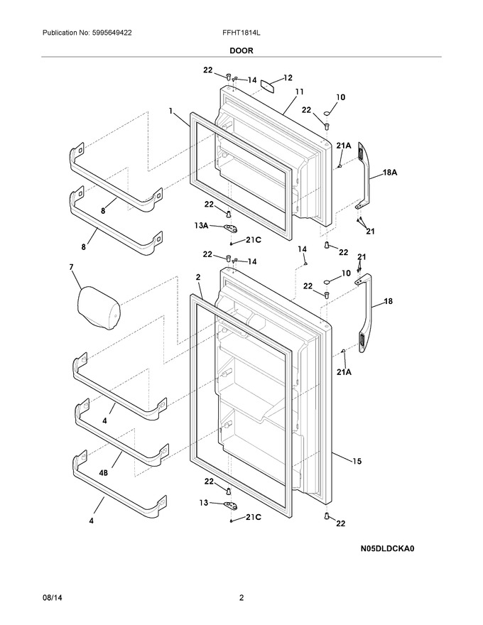 Diagram for FFHT1814LMB