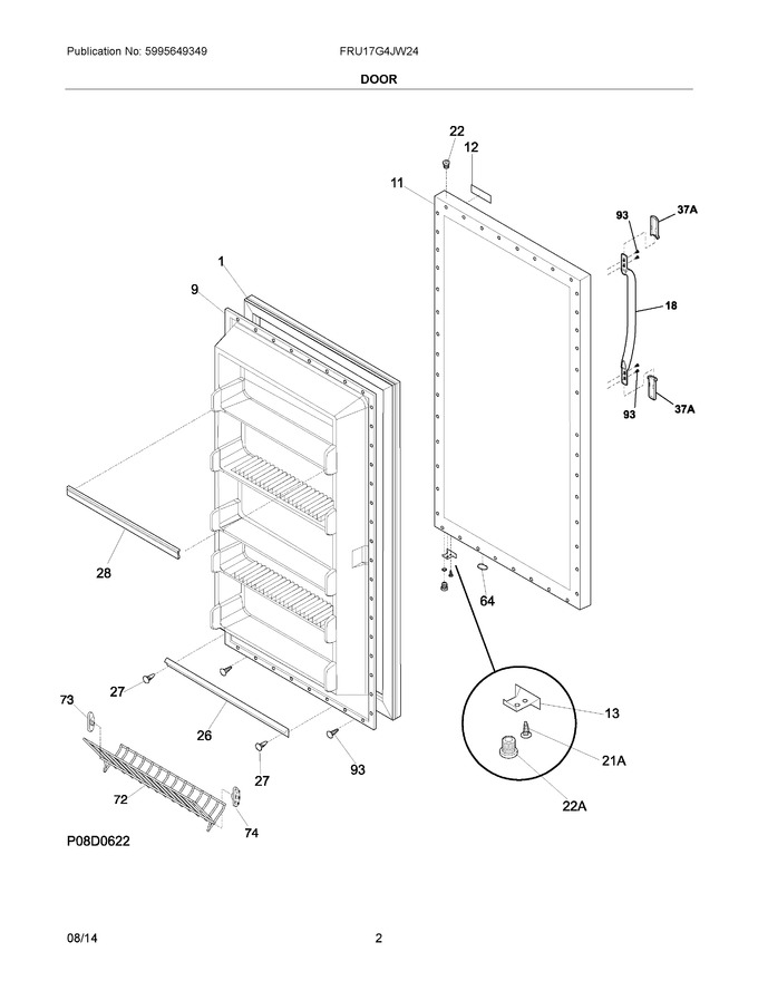 Diagram for FRU17G4JW24