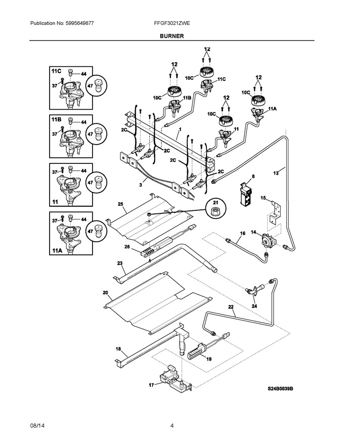 Diagram for FFGF3021ZWE