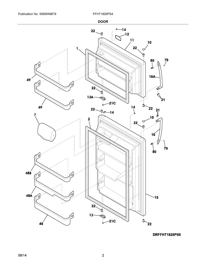 Diagram for FFHT1826PS4