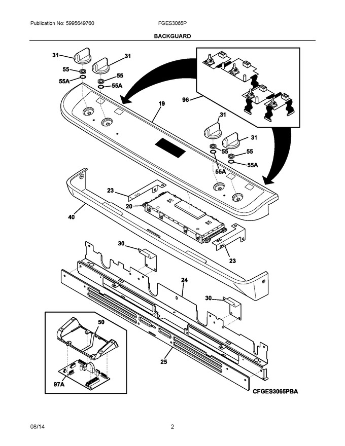Diagram for FGES3065PWD