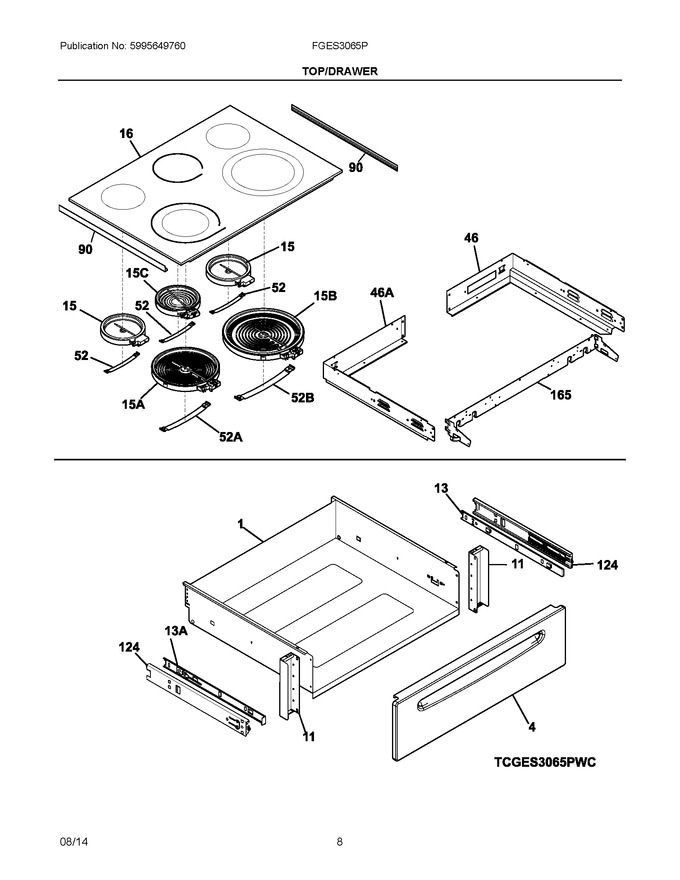 Diagram for FGES3065PWD