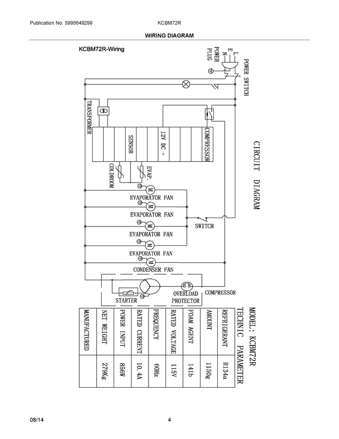 Diagram for KCBM72R