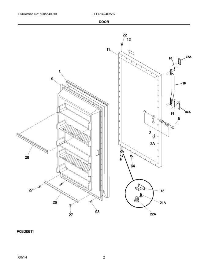 Diagram for LFFU1424DW17