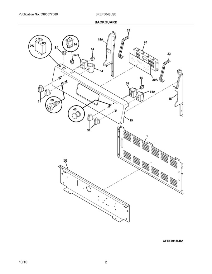 Diagram for BKEF3048LSB