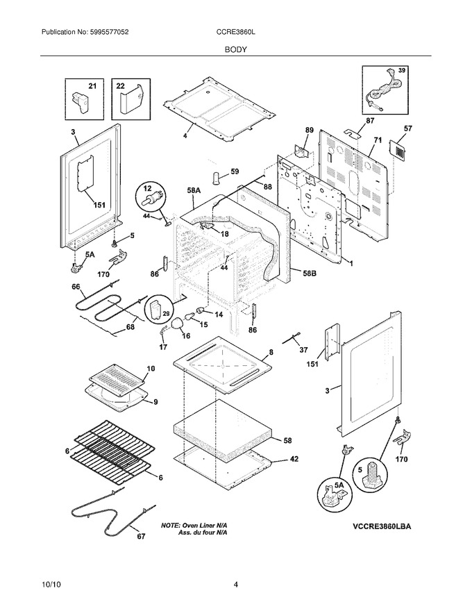 Diagram for CCRE3860LWA