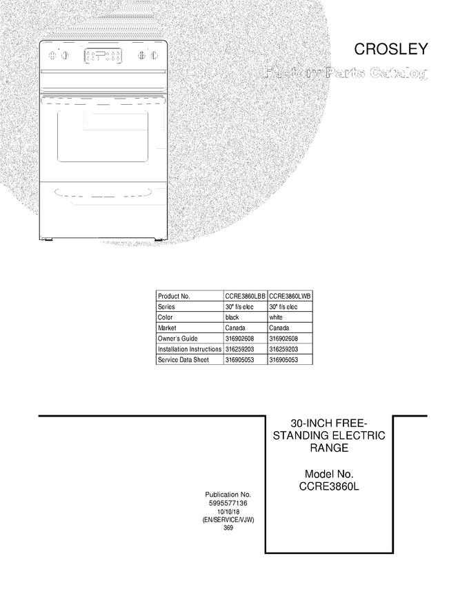 Diagram for CCRE3860LWB