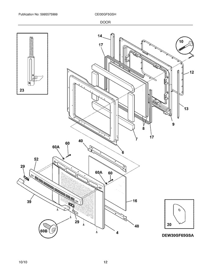 Diagram for CEI30GF5GSH