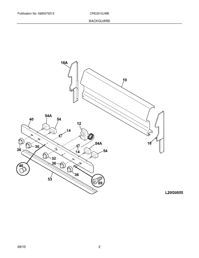 Diagram for CRE3510LWB