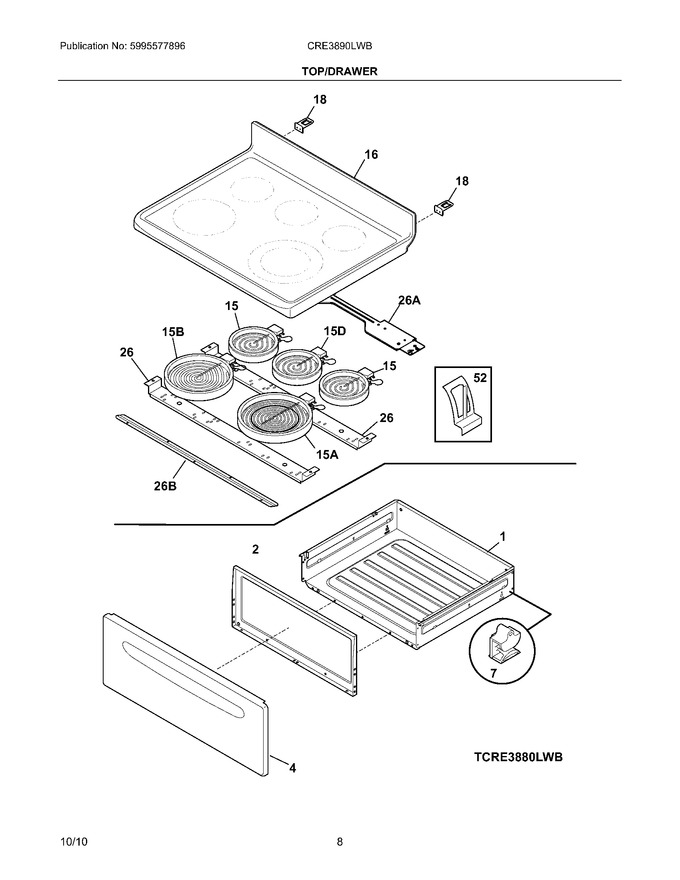 Diagram for CRE3890LWB